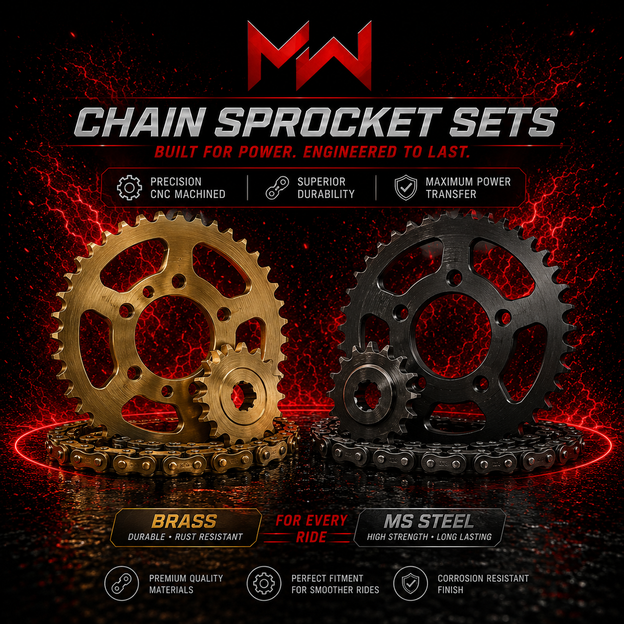 CHAIN SPROCKET SET