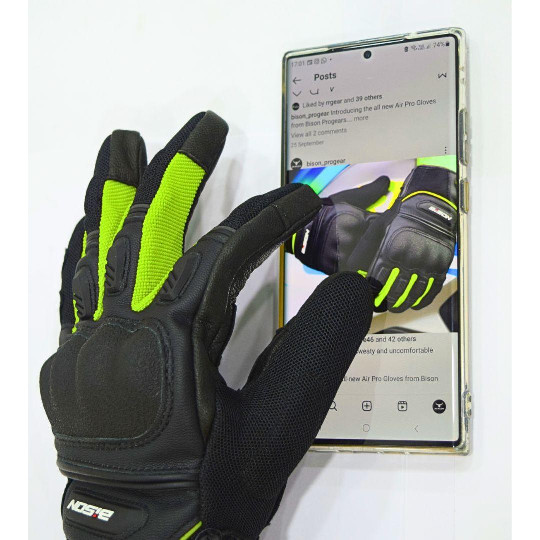 BISON AIR PRO RIDING GLOVES