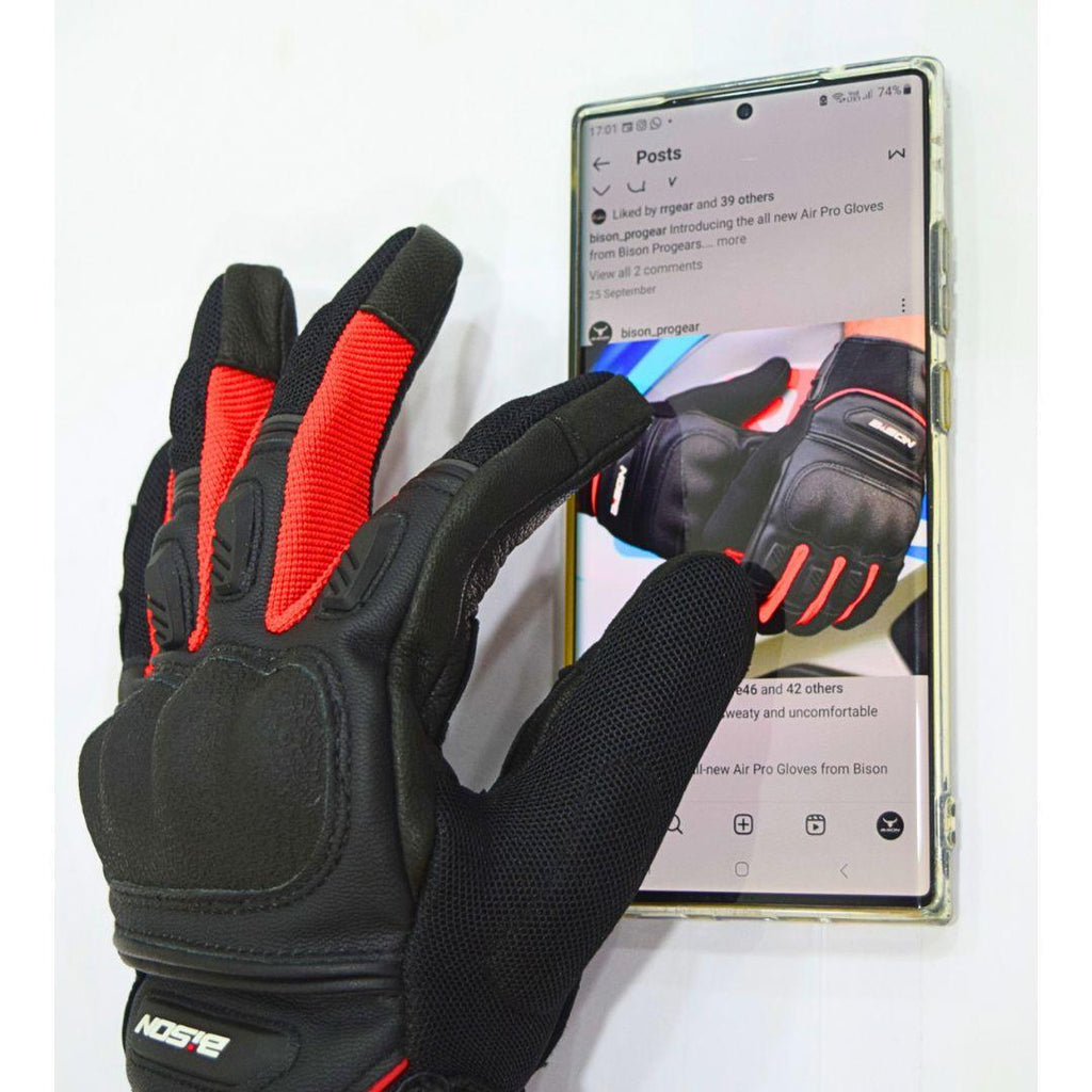 BISON AIR PRO RIDING GLOVES