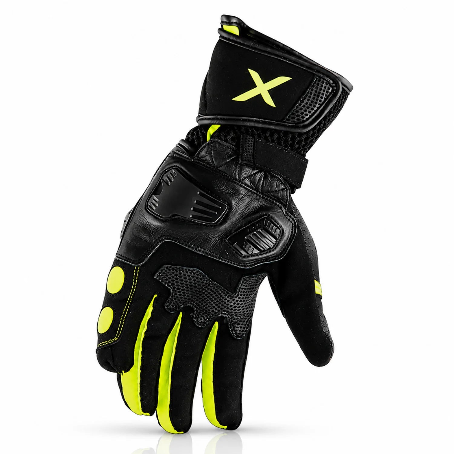 AXOR GATOR FULL GAUNTLET RIDING GLOVES