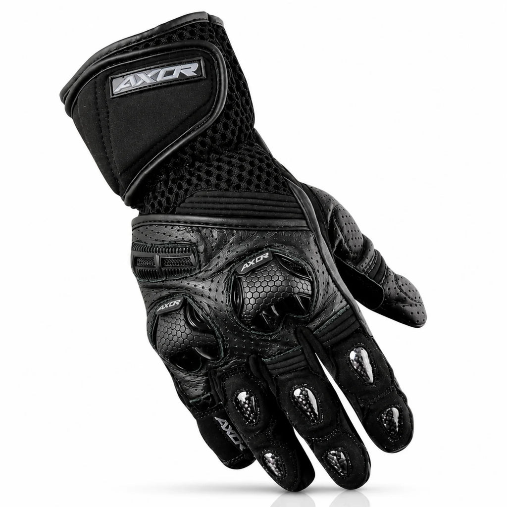 AXOR GATOR FULL GAUNTLET RIDING GLOVES