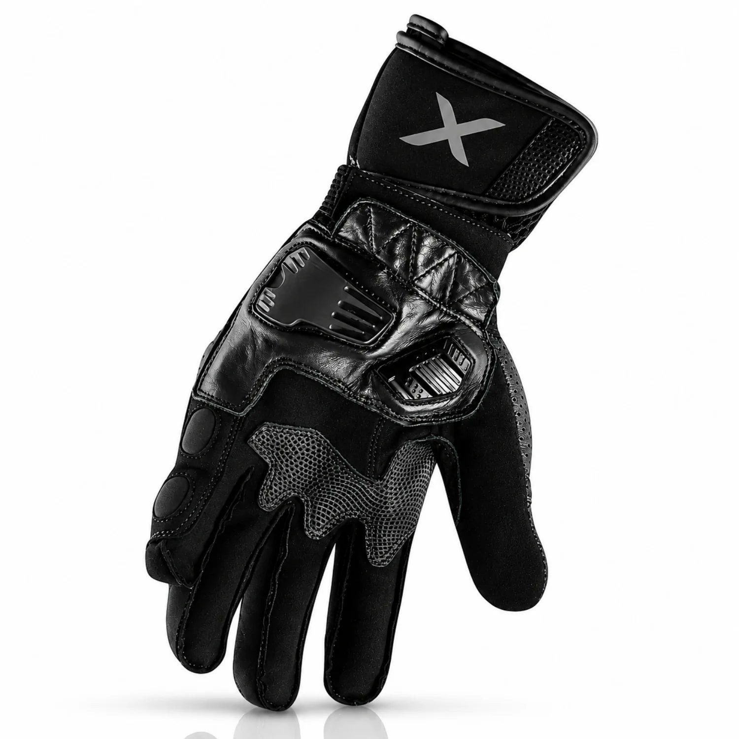 AXOR GATOR FULL GAUNTLET RIDING GLOVES