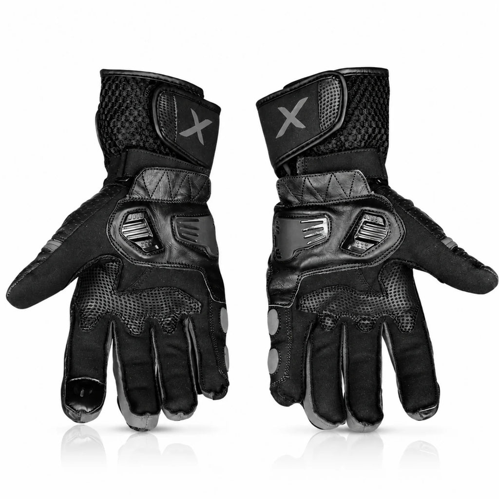 AXOR GATOR FULL GAUNTLET RIDING GLOVES