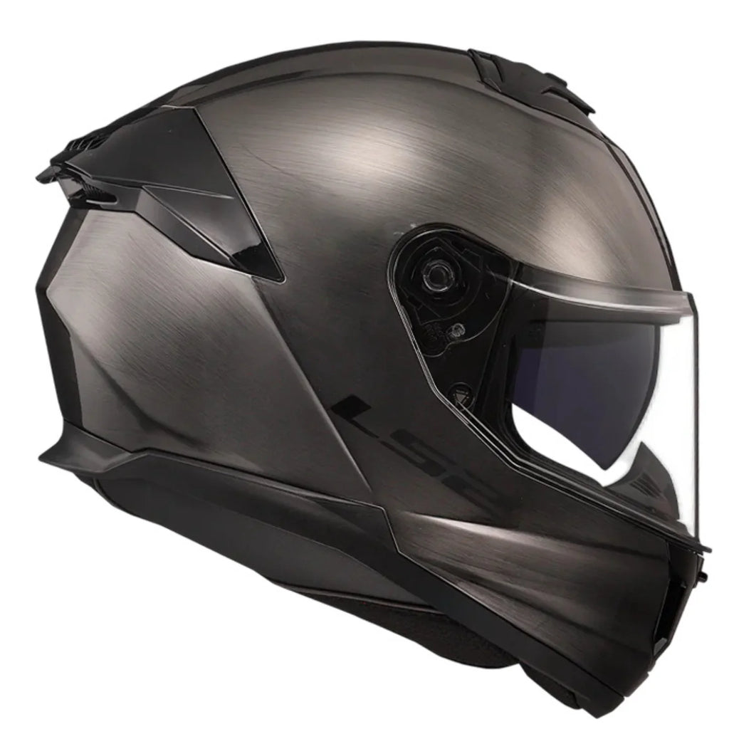 LS2 FF320 STREAM II JEANS FULL FACE HELMET - TITANIUM