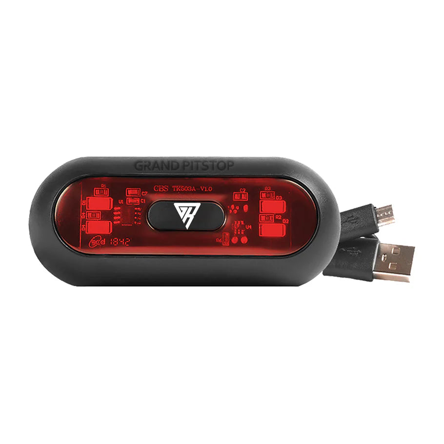 HELMET LIGHT / RED STROBE LIGHT /RECHARGEABLE  HAZARD LIGHT