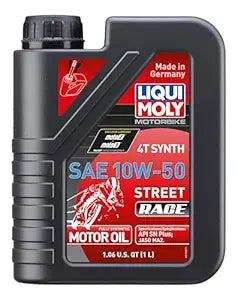 LIQUI MOLY 1502 RACING SYNTH 4T ENGINE OIL 10W-50