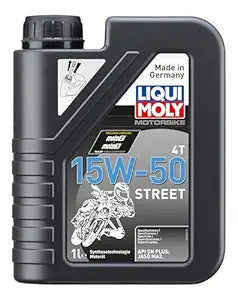 LIQUI MOLY 15W50 4T STREET SYNTHETIC TECHNOLOGY ENGINE OIL