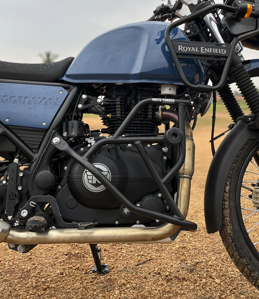 MOTOTORQUE GUARDIAN CRASH GUARD (BLACK) | RE HIMALAYAN 411