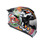 LS 2 FLASH GROWL GLOW IN DARK FULL FACE RIDING HELMET