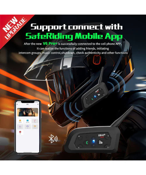 EJEAS VNETPHONE V6 PRO+ BLUETOOTH INTERCOM