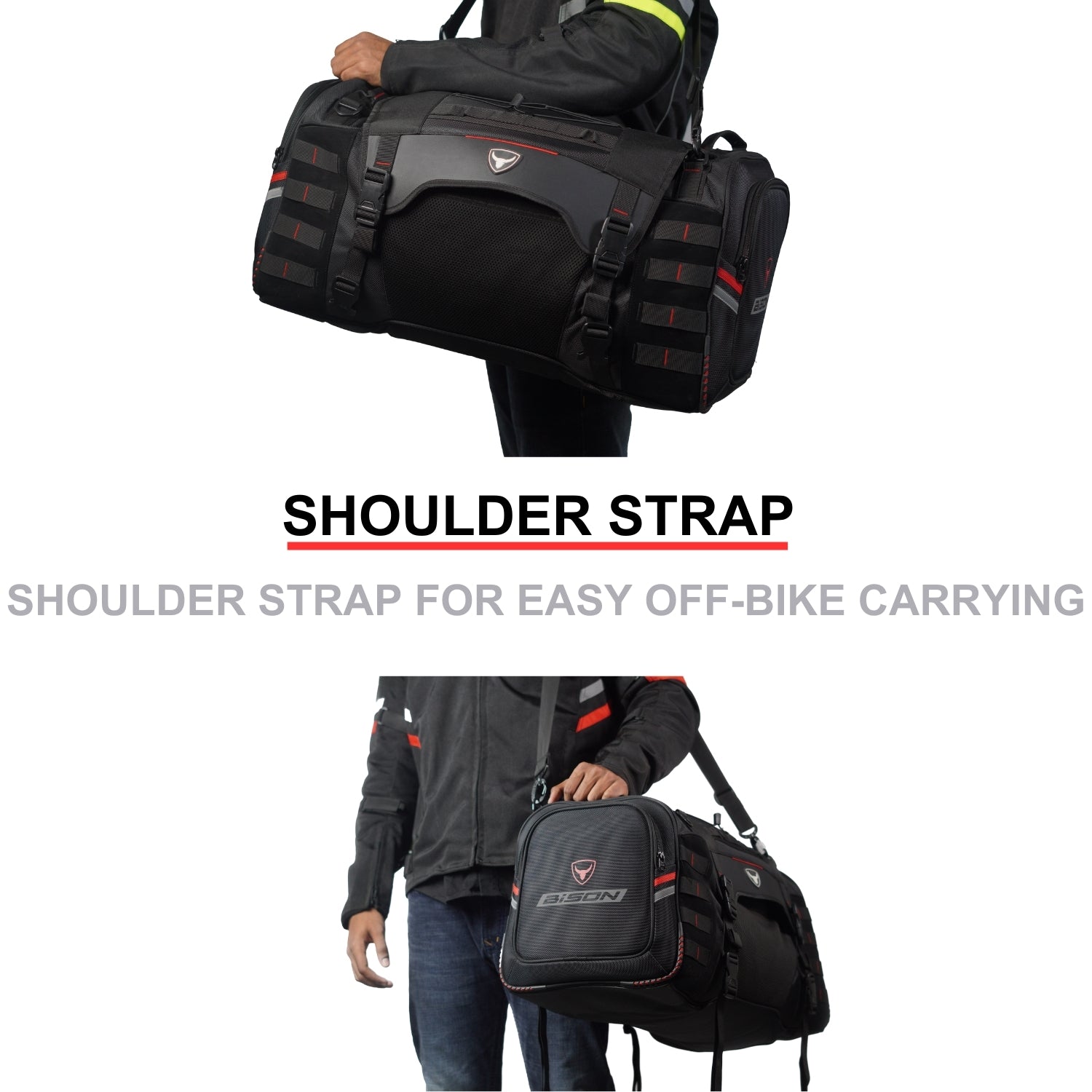 BISON CAMPER TAIL BAG 50L