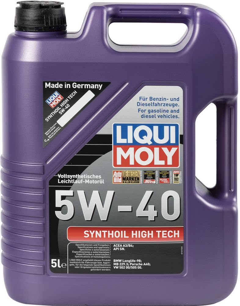 LIQUI MOLY 5W40 ENGINE OIL