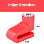 DISC LOCK FOR MOTORCYCLES AND SCOOTERS