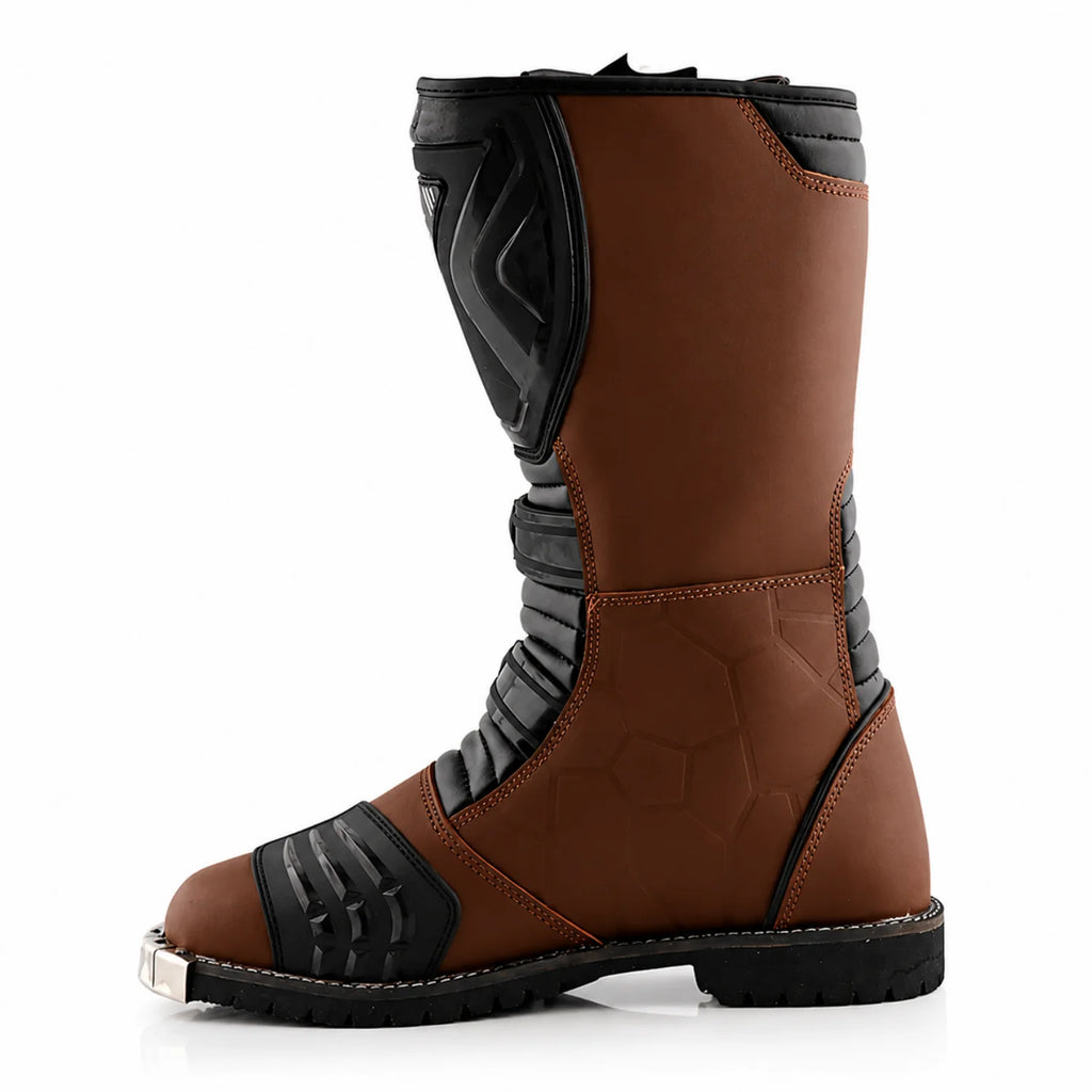 AXOR KAZA HIGH TOP RIDING BOOTS WITH STEEL PLATE