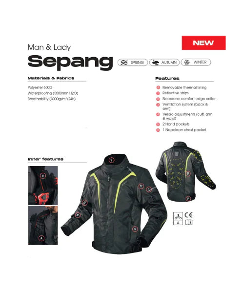 LS 2 SEPANG URBAN RIDING JACKET