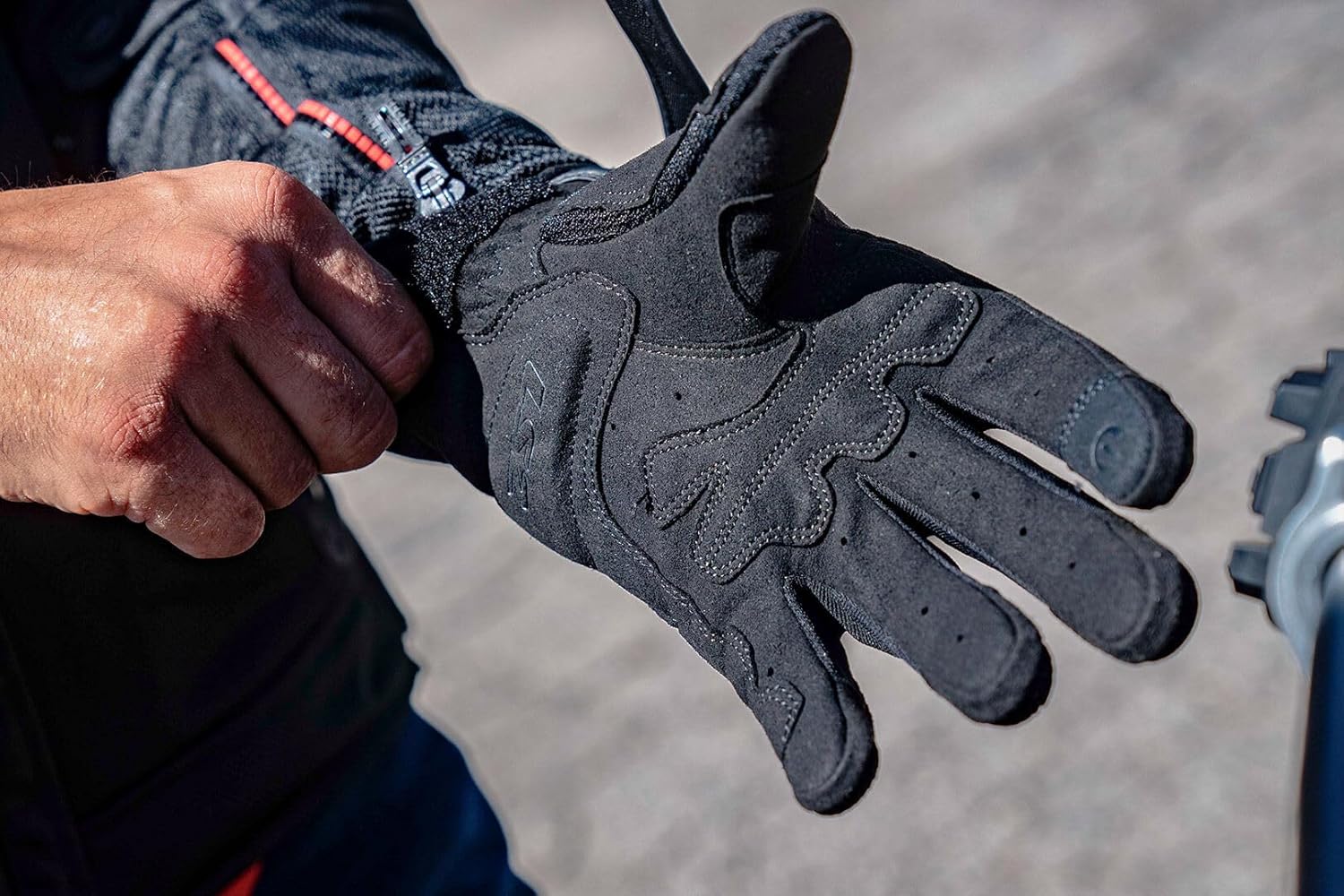LS2 KUBRA RIDING GLOVES | SHORT CUFF