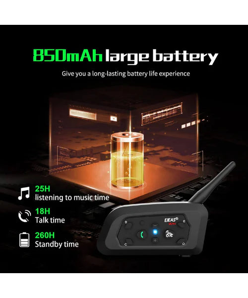 EJEAS VNETPHONE V6 PRO+ BLUETOOTH INTERCOM