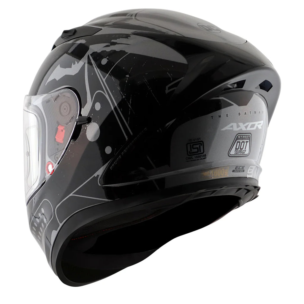 AXOR STREET DC BATMAN FULL FACE HELMET