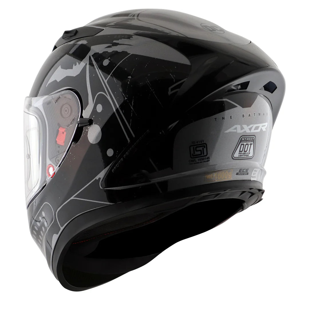 AXOR STREET DC BATMAN FULL FACE HELMET