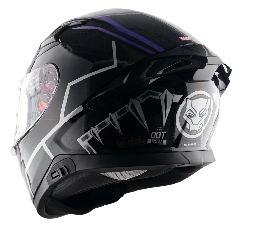 AXOR Apex BLACK PANTHER Full Face Helmet