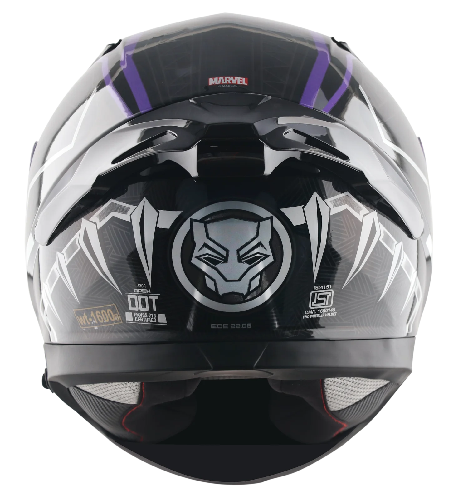 AXOR Apex BLACK PANTHER Full Face Helmet