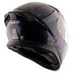 AXOR APEX WEAVED SMALL CHECKERED CARBON FIBER FULL FACE  HELMET