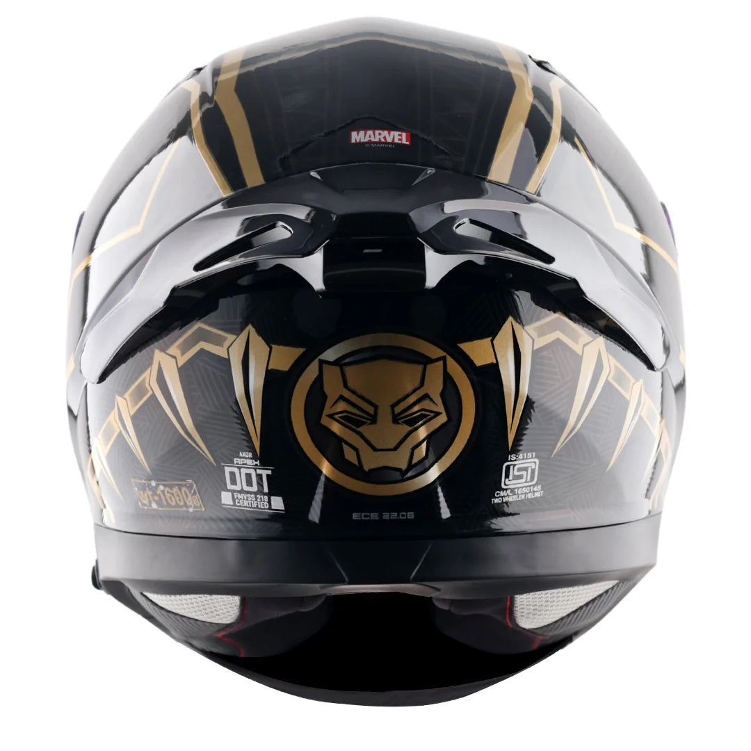 AXOR Apex BLACK PANTHER Full Face Helmet