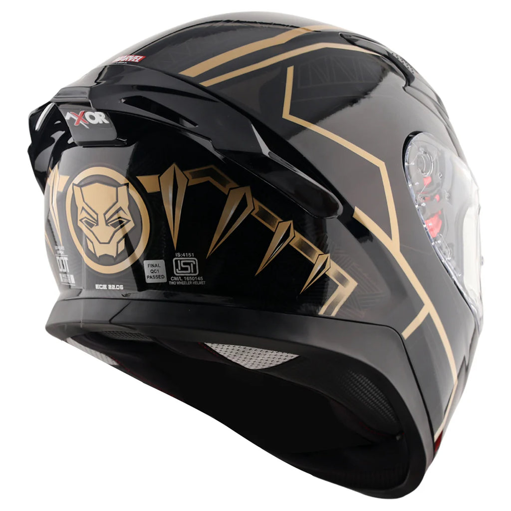 AXOR Apex BLACK PANTHER Full Face Helmet
