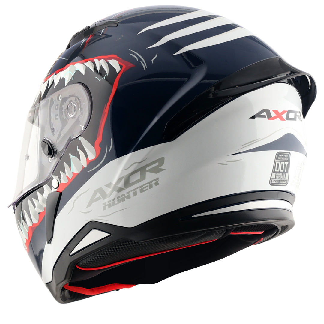 AXOR HUNTER SHARK FULL FACE HELMET