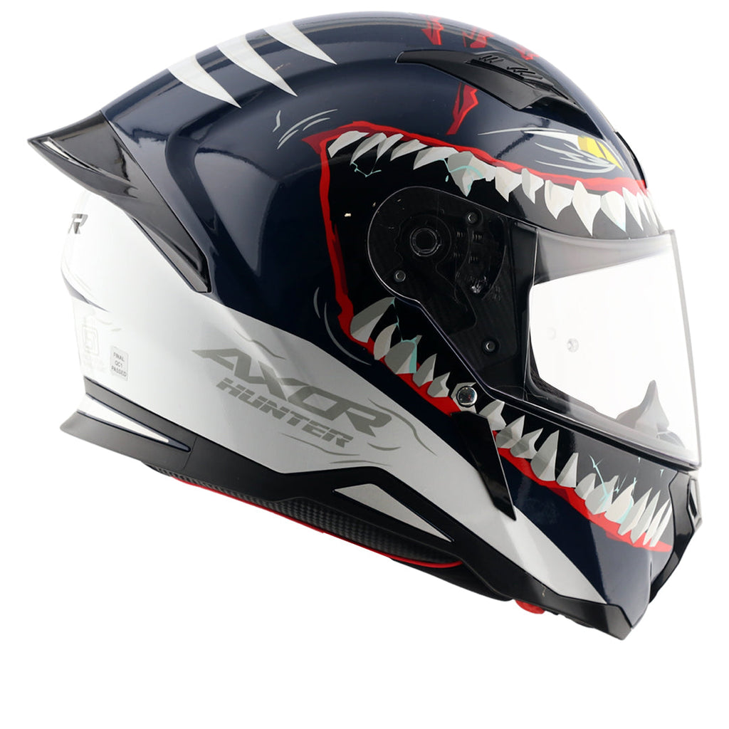 AXOR HUNTER SHARK FULL FACE HELMET