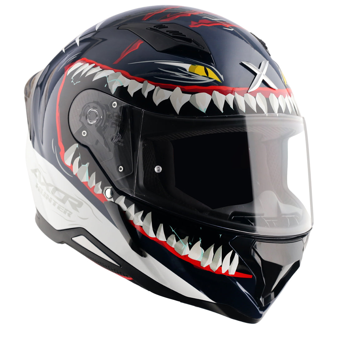 AXOR HUNTER SHARK FULL FACE HELMET