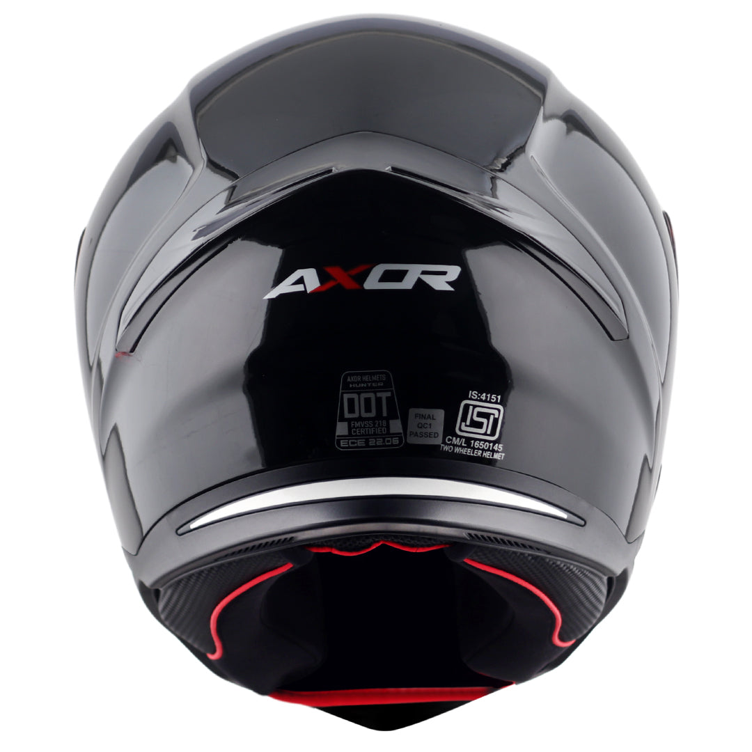 AXOR HUNTER SOLID FULL FACCE HELMET