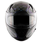 AXOR APEX WEAVED SMALL CHECKERED CARBON FIBER FULL FACE  HELMET