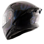AXOR APEX WEAVED SMALL CHECKERED CARBON FIBER FULL FACE  HELMET
