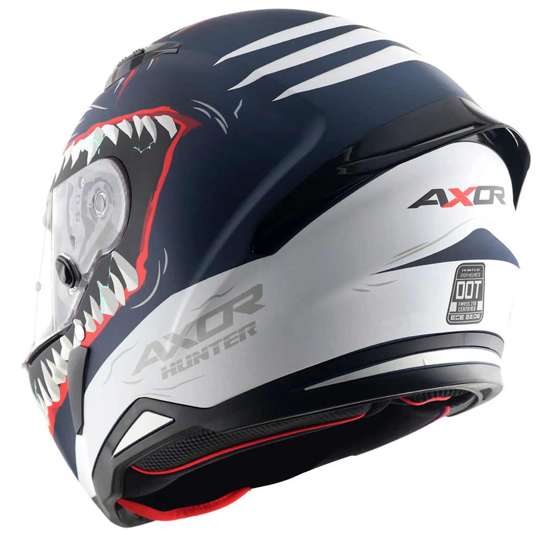 AXOR HUNTER SHARK FULL FACE HELMET
