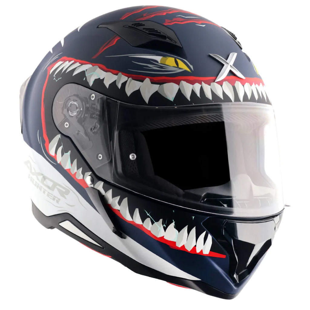 AXOR HUNTER SHARK FULL FACE HELMET