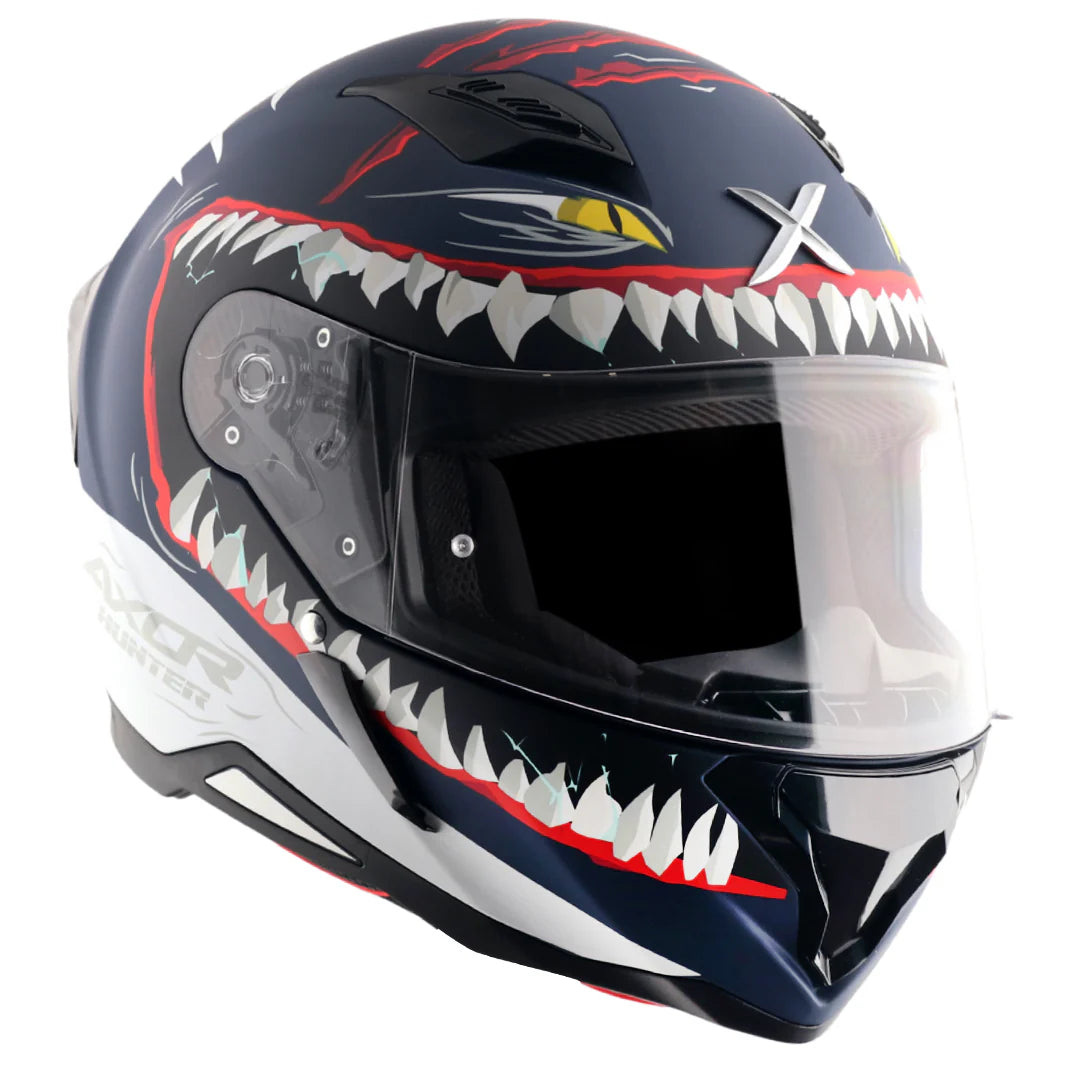AXOR HUNTER SHARK FULL FACE HELMET