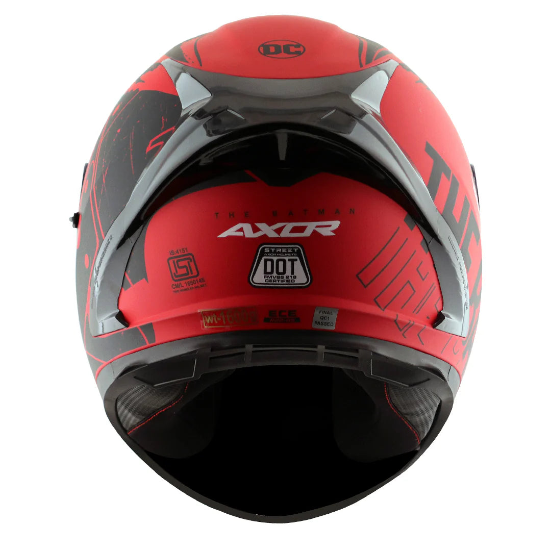 AXOR STREET DC BATMAN FULL FACE HELMET