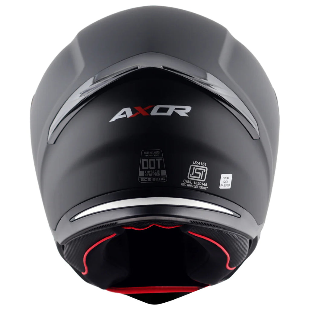 AXOR HUNTER SOLID FULL FACCE HELMET
