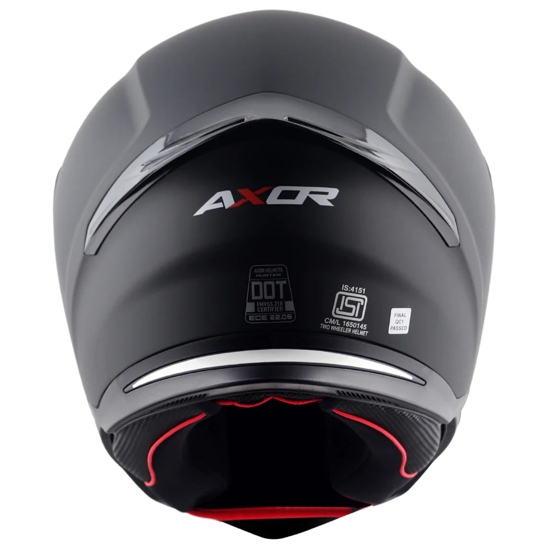 AXOR HUNTER SOLID FULL FACCE HELMET