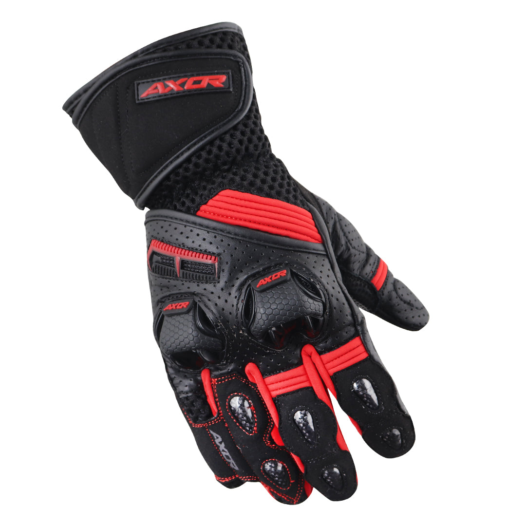 AXOR GATOR FULL GAUNTLET RIDING GLOVES