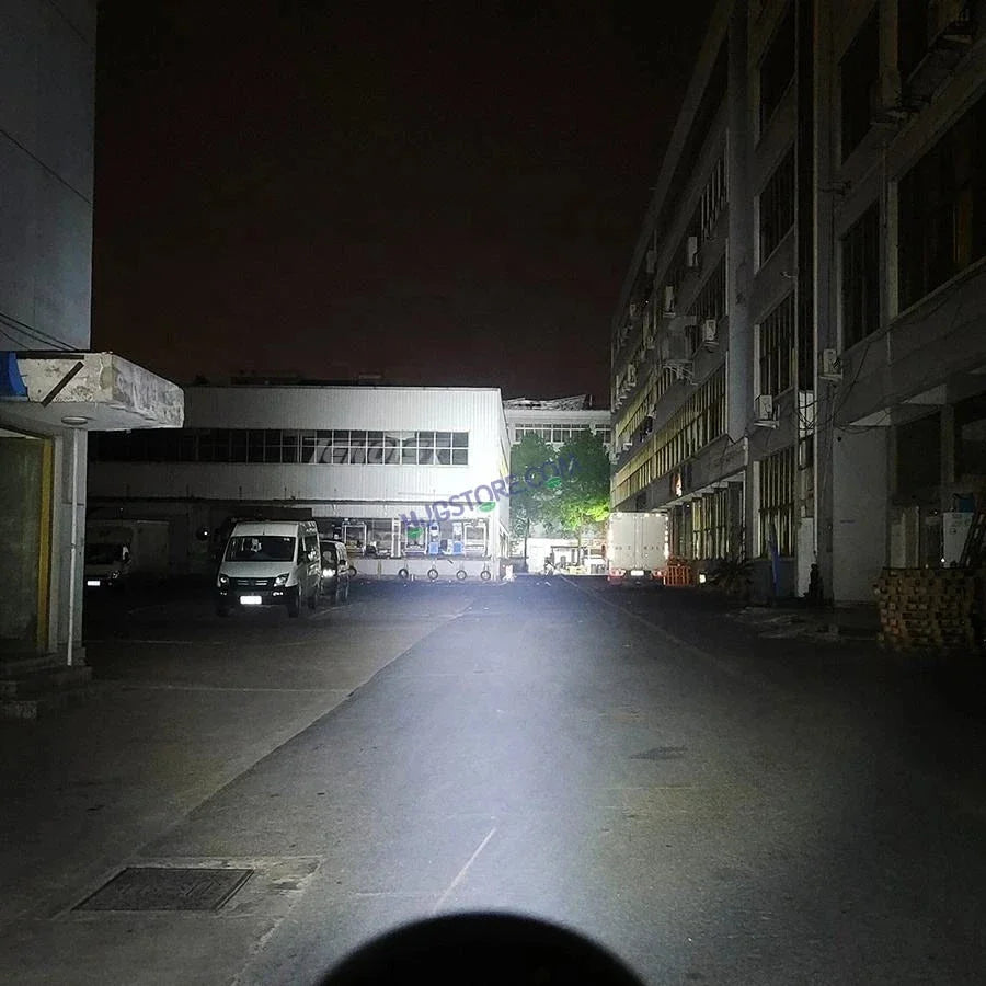 HJG 4 LED 80W ROUND CREE FOGLIGHT FOGLAMP WITH YELLOW COVER 80W 4 LED HJG 80W 4 LED CAR ACCESSORIES LED HEADLIGHTS LIGHTS LED FOG LIGHTS FOR MOTORCYCLE CAR SUV LIGHTS, SET OF 2 WITH WIRING HARNESS KIT HJG 4 LED ROUND 80W