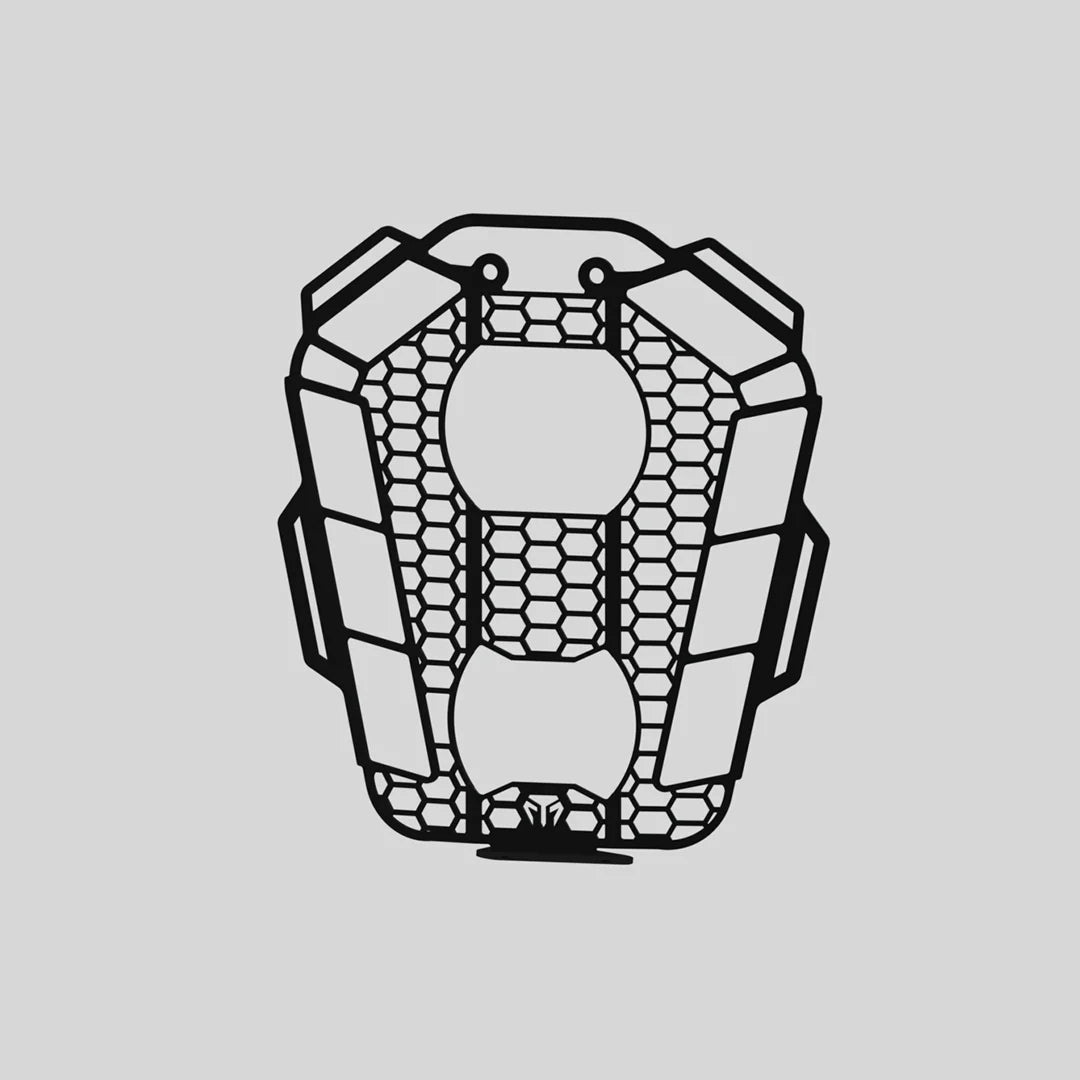 MOTOTORQUE HONEYCOMB HEADLIGHT GRILL | KTM ADV 390 / ADV X