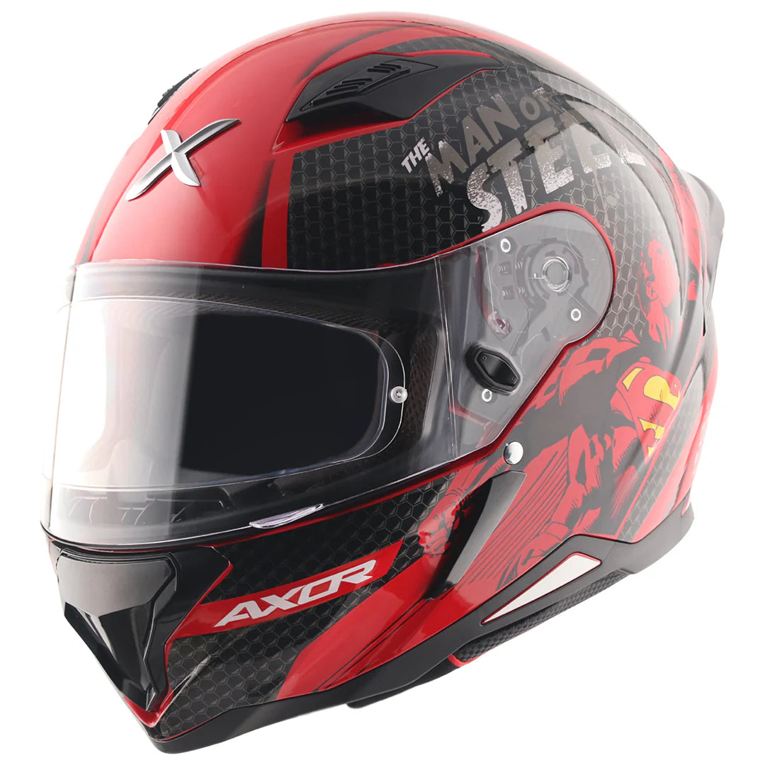 AXOR HUNTER SUPERMAN EDITION FULL FACE HELMET
