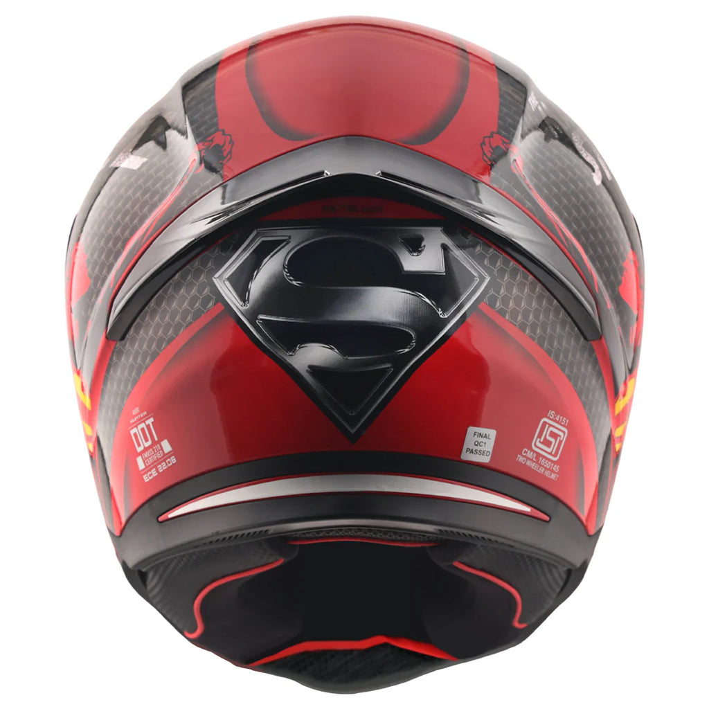 AXOR HUNTER SUPERMAN EDITION FULL FACE HELMET