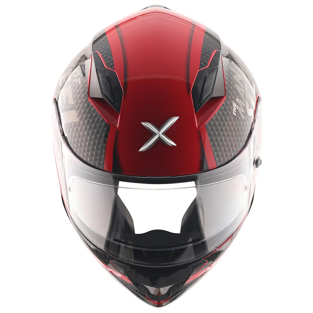 AXOR HUNTER SUPERMAN EDITION FULL FACE HELMET