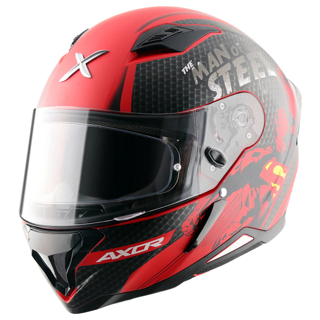 AXOR HUNTER SUPERMAN EDITION FULL FACE HELMET