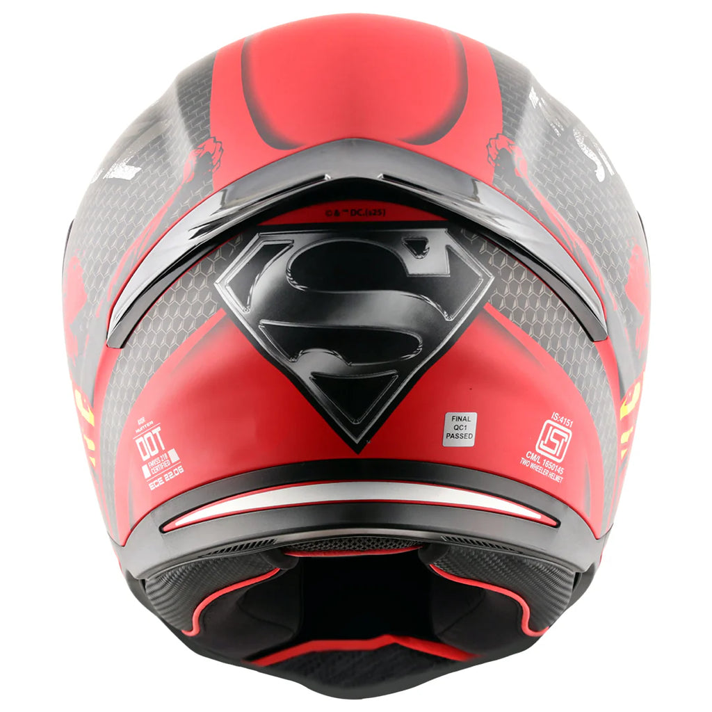 AXOR HUNTER SUPERMAN EDITION FULL FACE HELMET