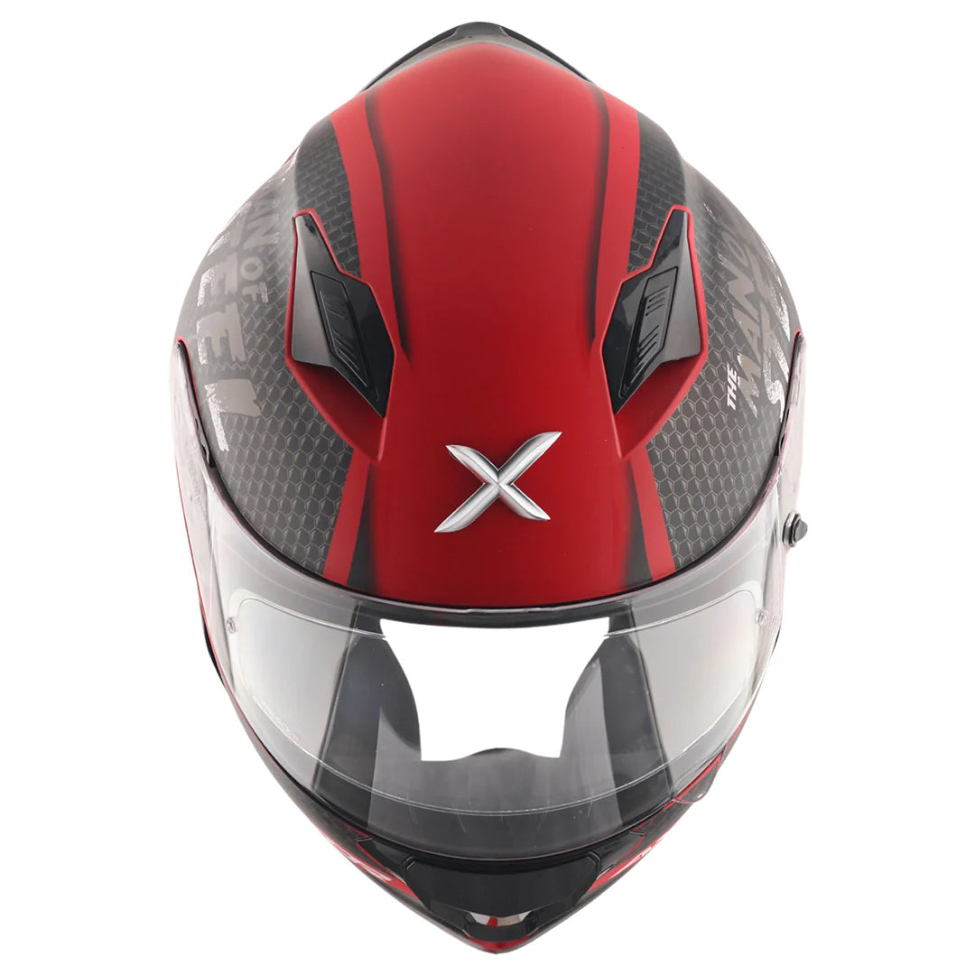 AXOR HUNTER SUPERMAN EDITION FULL FACE HELMET