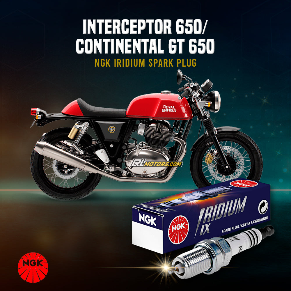 NGK IRIDIUM SPARK PLUG (CR7EIX) | RE INTERCEPTOR / GT 650